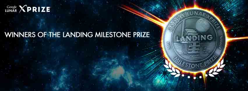  Team Indus win Google Lunar XPrize Landing Milestone prize